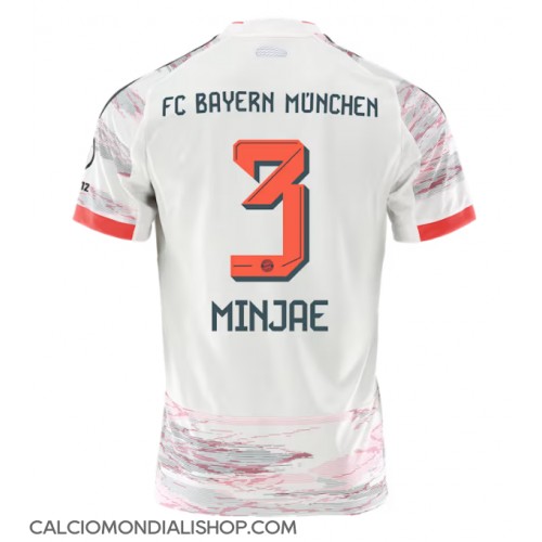 Maglie da calcio Bayern Munich Kim Min-jae #3 Seconda Maglia 2025-26 Manica Corta